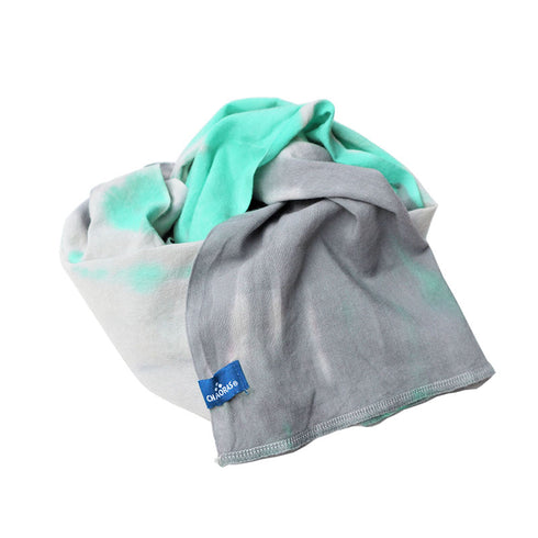 CHAORAS Sports Tenugui / Tie-dye  green x gray